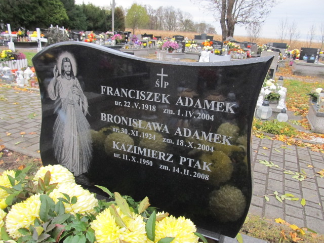 Franciszek Adamek 1918 Bibice - Grobonet - Wyszukiwarka osób pochowanych