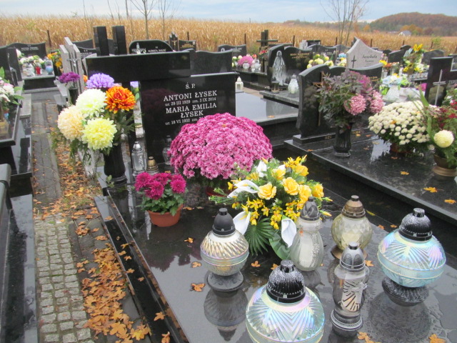 Grób Maria Łysek