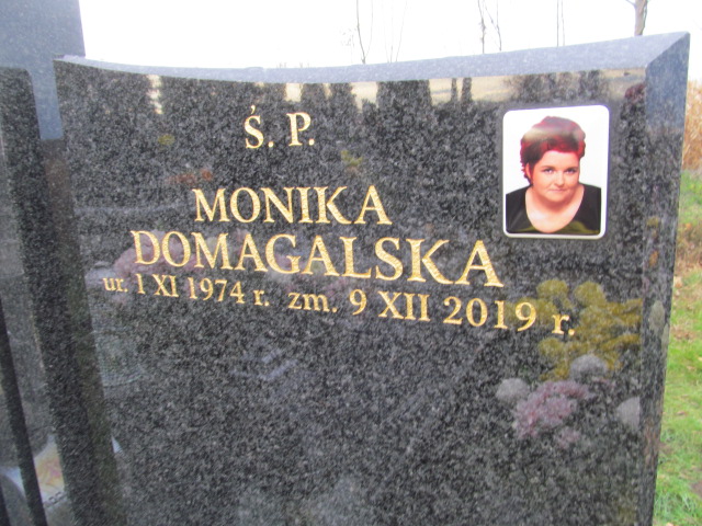 Monika Domagalska 1974 Bibice - Grobonet - Wyszukiwarka osób pochowanych